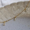Triangle Chain Anklets