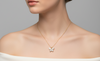 Radiant Wing Butterfly Necklace