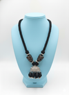 Black Rope & Jhumka Mala