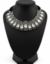 Oxidized Ethnic Choker