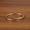 18K Gold-Plated Iconic Wrap-Around Gold Nail Bracelet