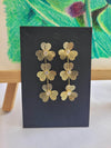 Golden Clover Cascade Earrings